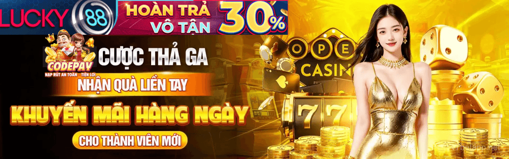 Lucky88 - Thưởng lớn mỗi ngày
